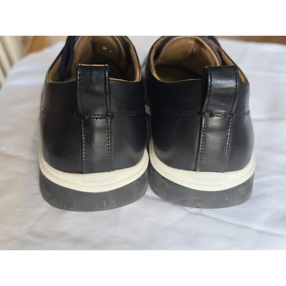 Amberjack The Original Obsidian Black Leather Oxford Shoes Men's 9.5 M Portugal